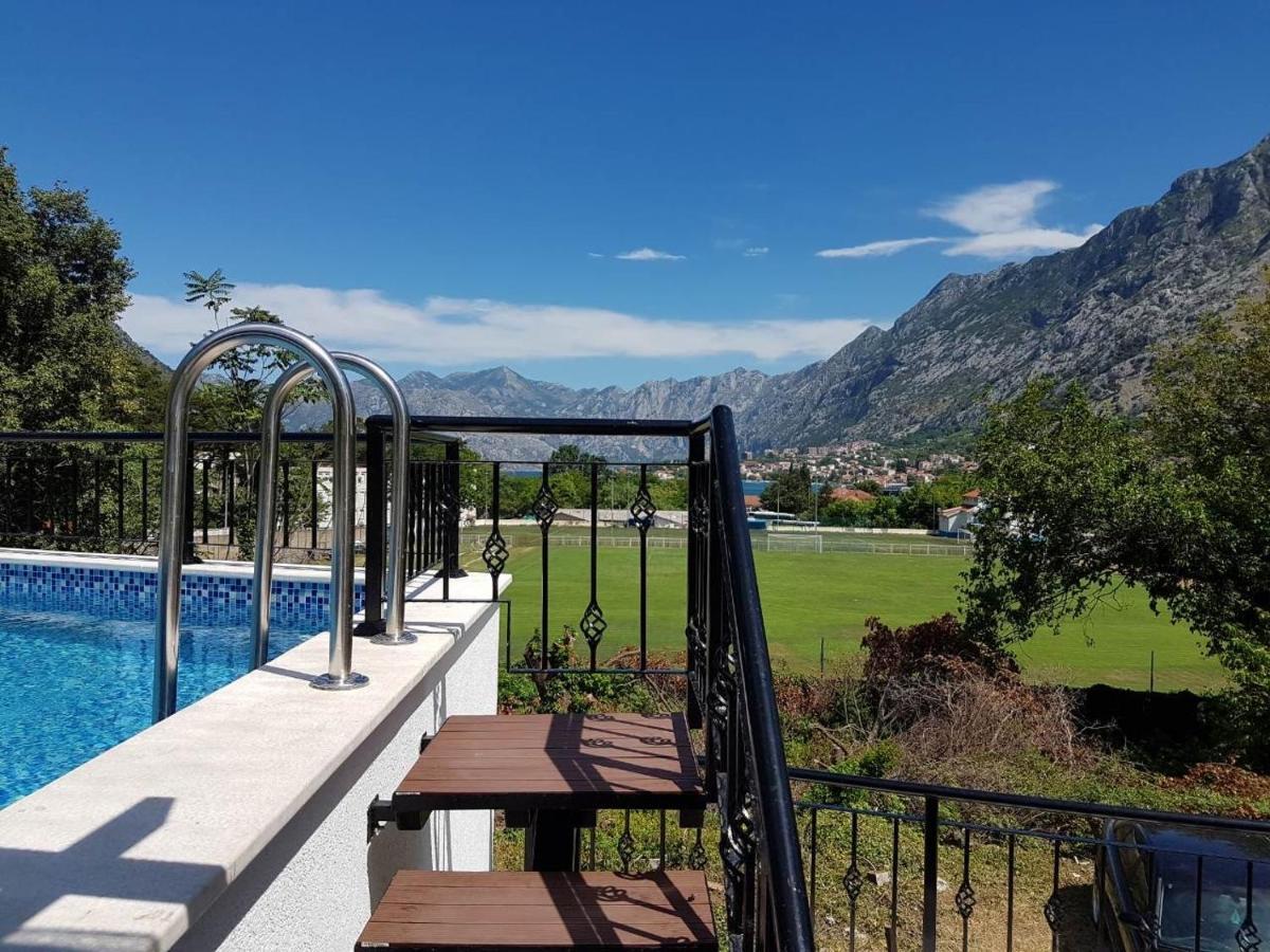Sunshine Apartment With Private Pool And Parking Kotor Exterior photo
